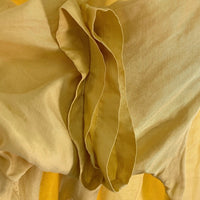 Polo Ralph Lauren ラルフローレン CALDWELL シルクリネン 開襟 オープンカラーシャツ 無地 イエロー sizeL 瑞穂店