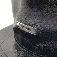 SUPREME シュプリーム 13SS Silver Plate Stencil 5-Panel Cap シルバープレート ステンシル 5パネルキャップ ブラック 福生店