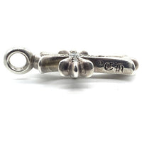 Chrome Hearts クロムハーツ TNY CRSF P/DMND タイニーファットクロス パヴェダイヤ ペンダントトップ SV925 福生店