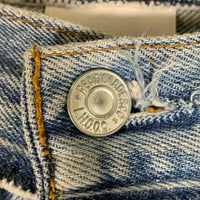 READYMADE レディメイド DENIM FLARE 再構築 ダメージ加工 デニム フレア パンツ ライトブルー RE-CO-BL-00-00-243 Size Free 福生店