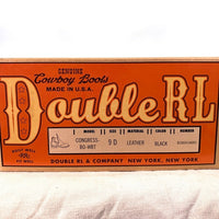 DOUBL RL ダブルアールエル GENUINE Cowboy Boots チェルシーブーツ ブラック 823834146001 Size 9D(27.0cm) 福生店