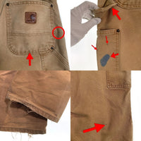 Carhartt カーハート ダック ダブルニーペインターパンツ ブラウン B136 BRN Size 35×30 福生店