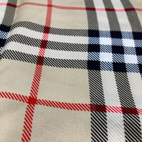 BURBERRYS バーバリーズ チェック シルク スカーフ ベージュ 瑞穂店