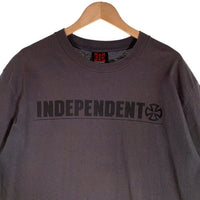 00's INDEPENDENT TRUCKS インディペンデント トラックス 半袖 Tシャツ チャコール Size L 福生店