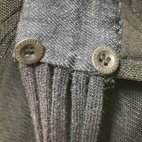 DIESEL ディーゼル フリル デニム切替 ミニスカート ブラック sizeS 瑞穂店