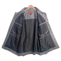 Mega Maxx Jeans MGMX メガマックスジーンズ トラッカージャケット シルバー Size XXL 福生店