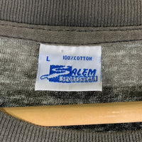 90's NBA レイカーズ マジック・ジョンソン プリントTシャツ ブラック SALEM 1990コピーライト Size L 福生店
