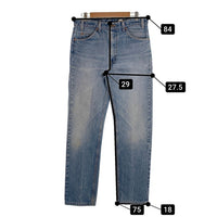 90's Levi's リーバイス 505 テーパードデニムパンツ インディゴ USA製 オレンジタブ 20505-0217 Size 34×33 福生店