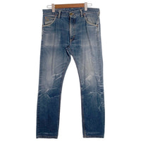 DOUBLE RL ダブルアールエル RALPH LAUREN ラルフローレン HIGH SLIM JAPAN WOVEN SELVEDGE DENIM デニムパンツ ライトブルー 782710732001 USA製 Size 33 × 32 福生店
