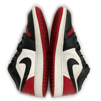 NIKE ナイキ 553560-161 GS Air Jordan 1 Low Bred Toe スニーカー ブラックxレッド size23.5cm 瑞穂店