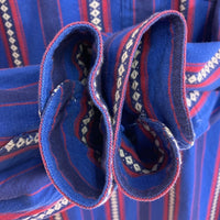 GITMAN BROTHERS ギットマンブラザーズ USA製 ストライプ プルオーバー 長袖シャツ ブルー sizeM 瑞穂店