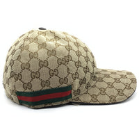 Gucci グッチ GG柄 ベースボールキャップ シェリーライン ベージュ 200035 Size L 福生店