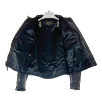 BUCO ブコ xThe REAL McCOY'Sリアルマッコイズ ホースハイド シングルライダース ブラック size38 瑞穂店