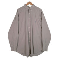 RALPH LAUREN ラルフローレン コットン ボタンダウンシャツ ライトグレー Size 2XB 福生店