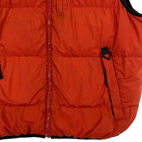 L.L.Bean OUTDOORS エルエルビーン ナイロン ダウンベスト オレンジ Prima Down Size M-R 福生店