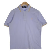 FRED PERRY フレッドペリー 鹿の子 ポロシャツ ブルー イングランド製 Size 42 福生店