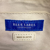 BLUE LABEL CRESTBRIDGE ブルーレーベル クレストブリッジ チェック 2WAY ハンドバッグ ホワイト 瑞穂店