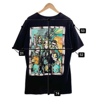 00's Korn コーン 両面プリント Tシャツ ブラック ハンド 2001コピーライト giantタグ Size L 相当 福生店