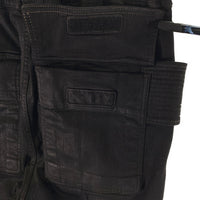Rick Owens DRKSHDW リックオウエンス ダークシャドウ 24SS CREATCH CARGO クリーチカーゴパンツ ブラックストレッチデニム DU01D1376-SBB Size S 福生店