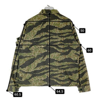 TENDERLOIN テンダーロイン T-BAMBOO SHT タイガーカモ シャツジャケット オーバルパッチ カーキ SizeM 瑞穂店