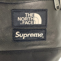 SUPREME シュプリーム 17AW THE NORTH FACE ノースフェイス Leather Daypack レザーデイパック リュック ブラック 福生店