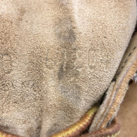 RED WING レッドウィング 刺繍羽タグ ラフアウト スーパーソール プレーントゥ 編み上げブーツ ベージュ size9 瑞穂店