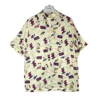AVIREX アヴィレックス AVIATOR'S DINER ALOHA アロハシャツ クリーム sizeM 瑞穂店