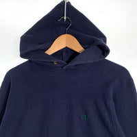 90's Champion チャンピオン リバースウィーブ リブライン プルオーバースウェットパーカー ネイビー Size M 福生店