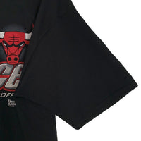 90's NBA CHICAGO BULLS シカゴ・ブルズ 1998 PLAYOFFS Last Dance ラストダンス プリントTシャツ ブラック PRO PLAYER Size XL 福生店