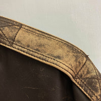 AVIATION LEATHERCRAFT アビエーションレザークラフト A-2 レザージャケット ブラウン size40 瑞穂店
