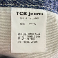 TCB JEANS ティーシービージーンズ BOSS OF THE CAT デニムオーバーオール インディゴ Size 30 瑞穂店