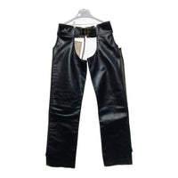 VANSON バンソン レザーチャップス パンツ ブラック Size 24 瑞穂店
