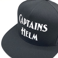 CAPTAINS HELM キャプテンズヘルム CLASSIC LOGO MESH CAP クラシックロゴ メッシュ キャップ ブラック CH24-ST-C01 Size FREE 福生店