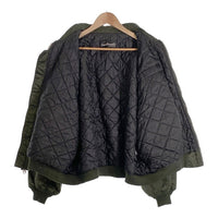 ~90's Sportsmaster スポーツマスター フライトジャケット オリーブ 中綿 ワッペン USA製 IDEAL Size XXL 福生店