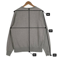 JORDAN BRAND ジョーダンブランド プリント クルーネックスウェットトレーナー グレー 677806-063 Size XL 福生店