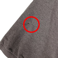 LACOSTE ラコステ 鹿の子 ポロシャツ グレー フランス製 Size 8 福生店
