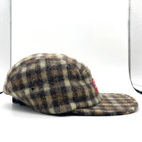 SUPREME シュプリーム 15AW Wool Plaid Camp Cap ウール チェック キャンプキャップ ブラウン ベージュ 福生店
