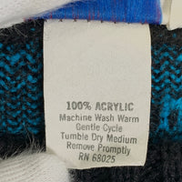Just Maggie クルーネック アクリルニットセーター ブラック ブルー Size 不明 福生店