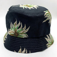 CALEE キャリー 21SS flower pattern linen bucket hat フラワーパターン リネン バケットハット ブラック 福生店