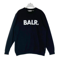 BALR. ボーラー ロゴプリント クルーネックスウェットトレーナー ブラック SizeXL 瑞穂店