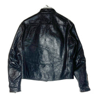 BUCO ブコ xThe REAL McCOY'Sリアルマッコイズ ホースハイド シングルライダース ブラック size38 瑞穂店