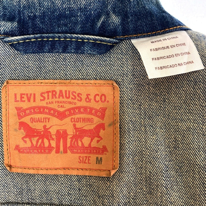 Levi's リーバイス 4th デニム Gジャン 中国製 インディゴ sizeM