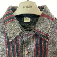 POINTER ポインター アクリル ブランケット トラッカージャケット USA製 グレー Size XL 瑞穂店