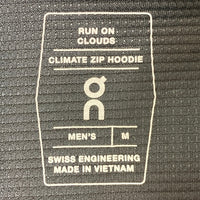 On オン Climate Zip Hoodie ジップフーディー ブラック sizeM 瑞穂店