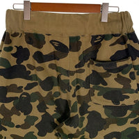 A BATHING APE ア ベイシング エイプ 1ST CAMO SWEAT SHORTS ファースト カモ スウェット ショーツ ハーフパンツ カモ 001SPI301015M Size XL 福生店