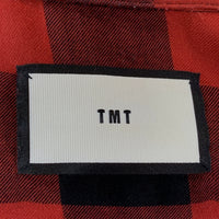 TMT ティーエムティー ORIGINAL RAYON BUFFALO CHECK オープンカラーレーヨンシャツ バッファローチェック レッド TSH-S1907 Size L 福生店