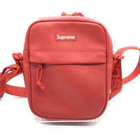 SUPREME シュプリーム 23AW Leather Shoulder Bag レザーショルダーバッグ レッド 福生店