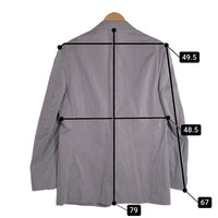 Brooks Brothers ブルックスブラザーズ コットン ストライプ 2B テーラードジャケット ホワイト ネイビー 日本製 Size 42R 福生店