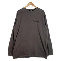 XG GR8 グレイト KOSUKE KAWAMURA 河村康輔 24SS Pigment Dyed Long Sleeve Tee ピグメントダイ プリント ロングスリーブTシャツ ブラック Size XXL 福生店