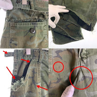60's U.S. ARNY 米軍 ベトナム ベイカーパンツ シビリアンリーフカモ Size ウエスト約90cm 福生店
